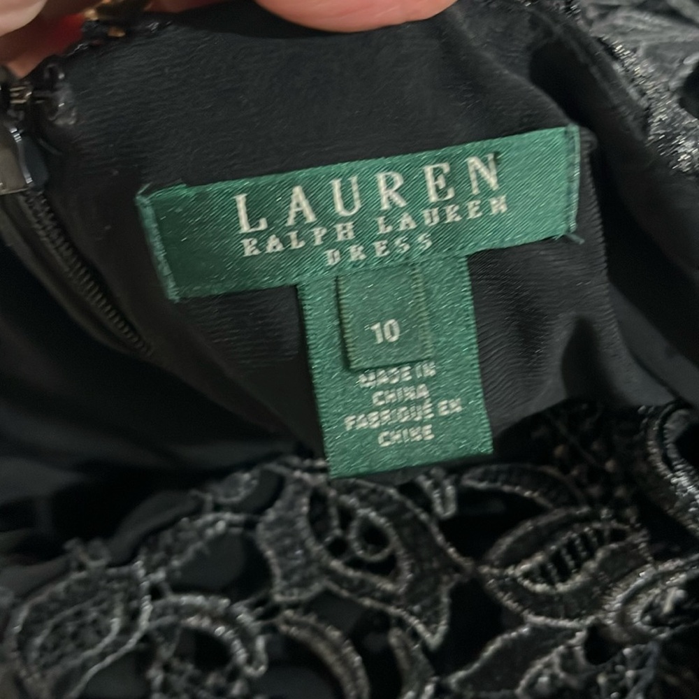 Brand new no tags never been worn black lace dress